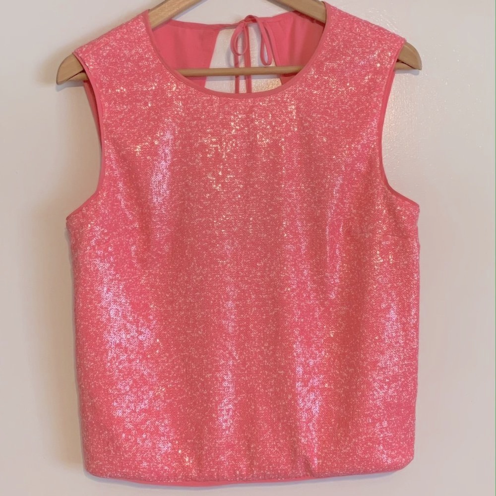 Rachel Roy Beautiful Sequin Top Size M
